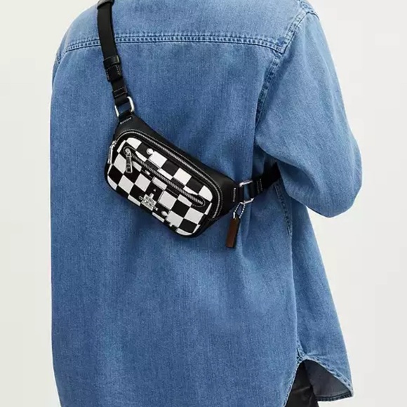 NWT Coach Elias Mini Belt Bag w/ ID Card Case Set - Picture 8 of 8